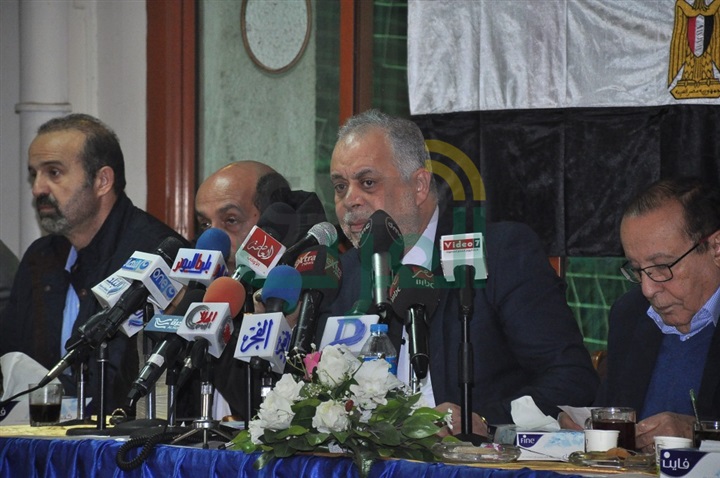 بدأ ندوة نقابة الممثلين لإدانة الحادث الإرهابى بالعريش بدأ ندوة نقابة الممثلين لإدانة الحادث الإرهابى بالعريش