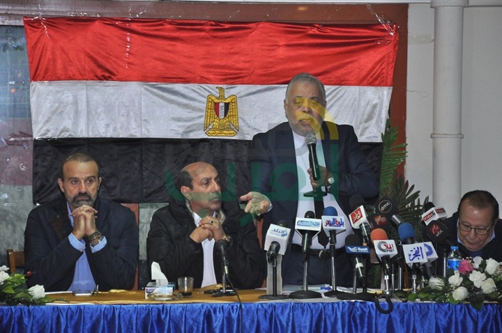 بدأ ندوة نقابة الممثلين لإدانة الحادث الإرهابى بالعريش بدأ ندوة نقابة الممثلين لإدانة الحادث الإرهابى بالعريش