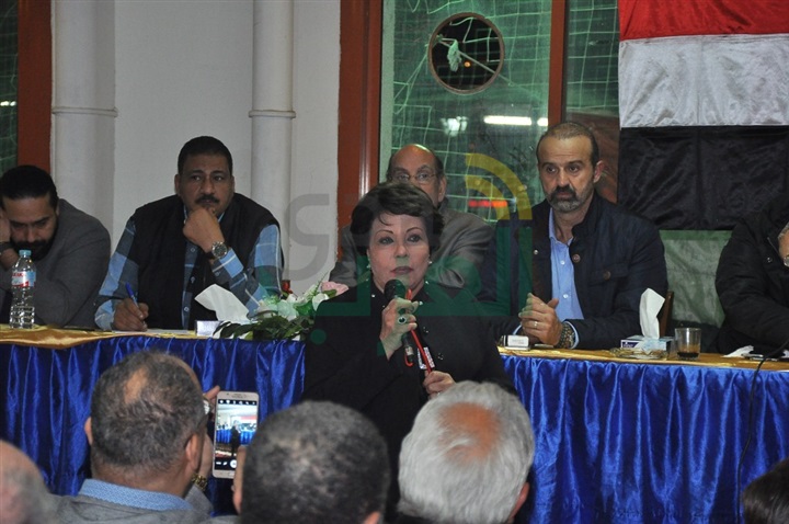 بدأ ندوة نقابة الممثلين لإدانة الحادث الإرهابى بالعريش بدأ ندوة نقابة الممثلين لإدانة الحادث الإرهابى بالعريش
