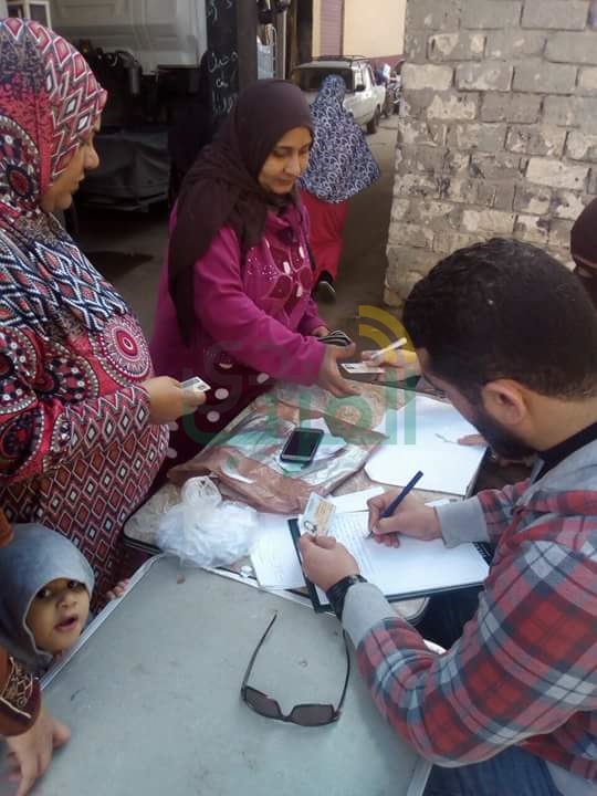 قافلة خدمية بعزبة حوض 13 بحي المنتزه ثان