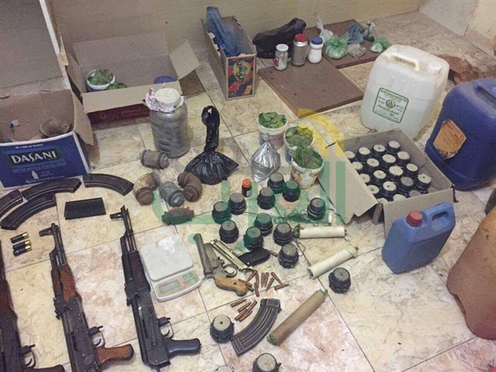 ننشر صور الأسلحة والمتفجرات التى عثر عليها داخل أوكار الإرهابيين بـ«سيناء والاسماعيلية»