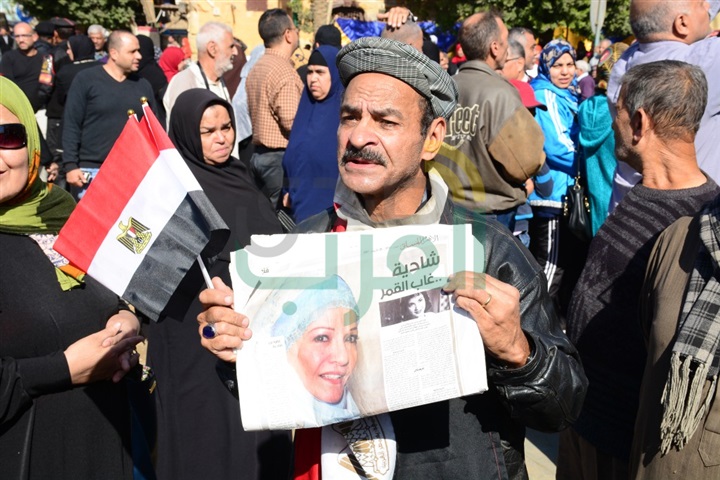 بالصور.. إجراءات أمنية مشددة في جنازة الفنانة شادي بالسيدة نفيسة