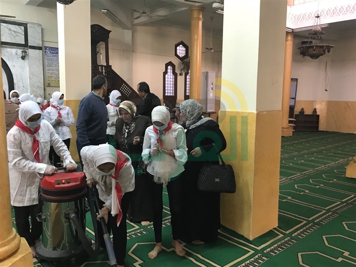 بالصور..إنطلاق معسكر الخدمة العامة بمدارس كفر الشيخ
