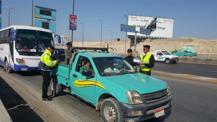 ضبط 38 ألف مخالفة مرورية و568 قضية جنائية و478 سائق «حشاش»