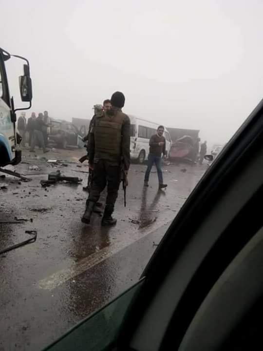 وفاة وإصابة 43 شخصًا في حادث تصادم بطريق "إسكندرية الصحراوي"