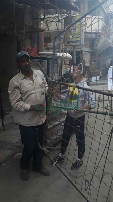 حملات إزالة مكبرة للإشغالات بنطاق حي شرق