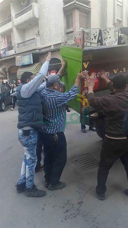 حملات إزالة مكبرة للإشغالات بنطاق حي شرق