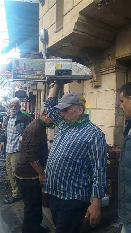 حملات إزالة مكبرة للإشغالات بنطاق حي شرق