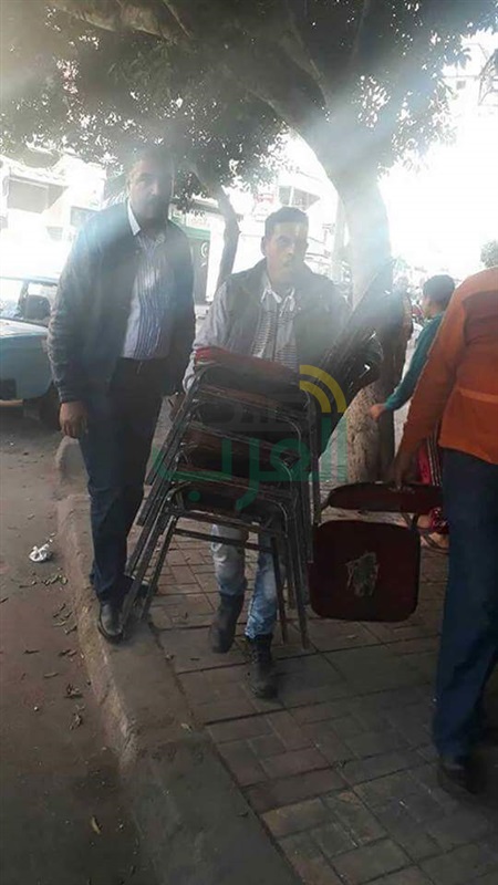 حملات إزالة مكبرة للإشغالات بنطاق حي شرق