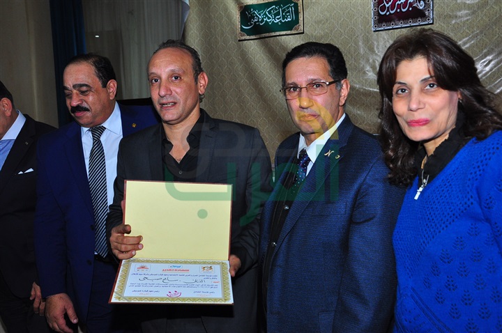 تكريم عفاف شعيب فى احتفالية الأيتام والمعاقين برعاية زين السادات تكريم عفاف شعيب فى احتفالية الأيتام والمعاقين برعاية زين السادات