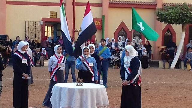 رمضان و السنجري يشهدان فعاليات معرض مبارده تحدي القراءة العربي