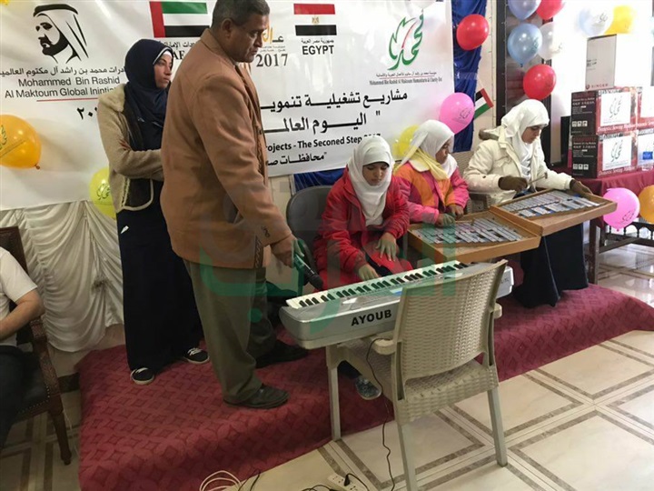 قافلة الخير تحط رحالها في سوهاج