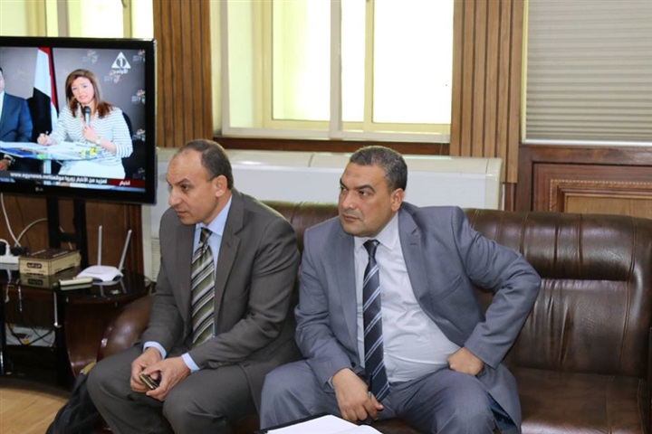 بالصور.. محافظ كفر الشيخ يستقبل قيادات وزارة الصحة 