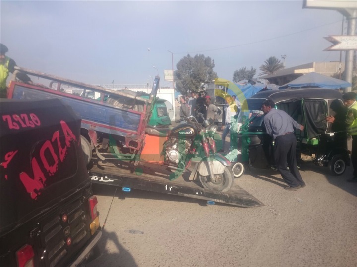 بالصور.. "العامة للمرور" تواصل حملاتها المكثفة على الطرق السريعة