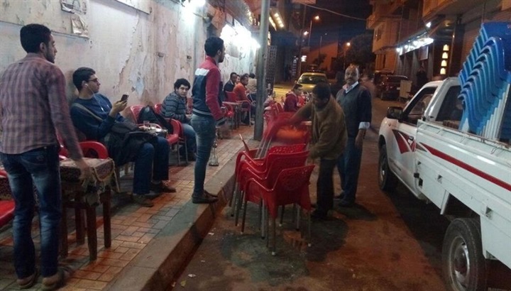حملة ازالة اشغالات مسائية بالحضرة ومحرم بك