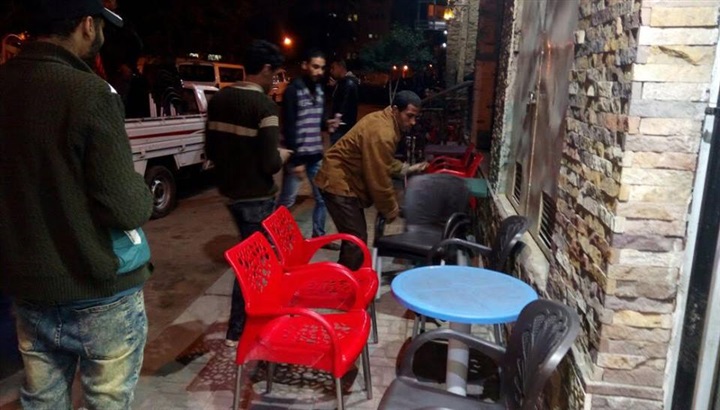 حملة ازالة اشغالات مسائية بالحضرة ومحرم بك
