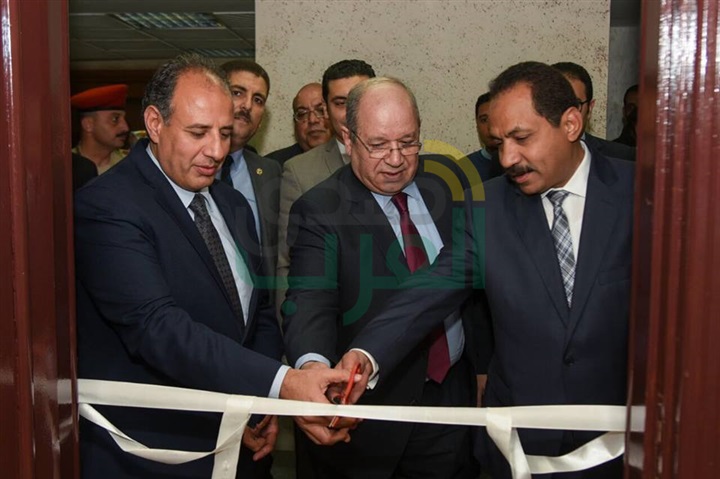 محافظ الإسكندرية : يفتتح مكتب خدمة المتقاضين بنظام " الجدول الإلكتروني" بمجمع محاكم مجلس الدولة