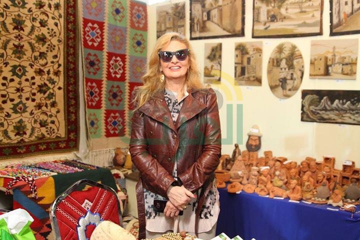 فنانات مصر فى معرض ديارنا " للأسر المنتجة لأبناء سيناء فنانات مصر فى معرض ديارنا " للأسر المنتجة لأبناء سيناء