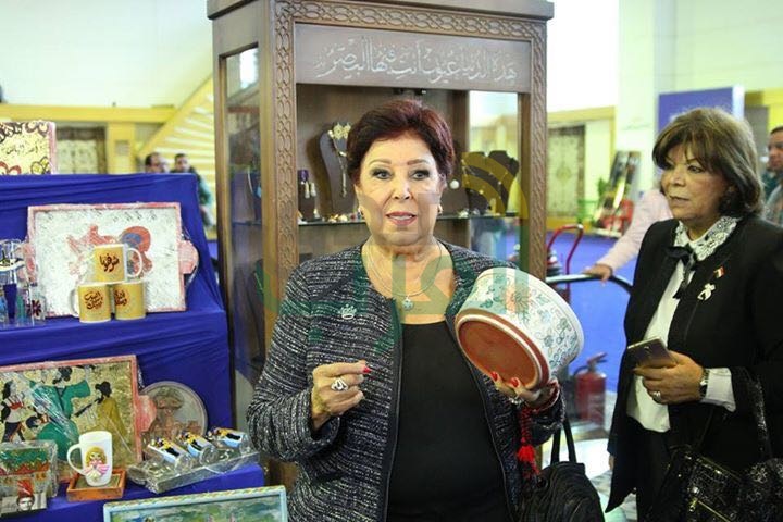فنانات مصر فى معرض ديارنا " للأسر المنتجة لأبناء سيناء فنانات مصر فى معرض ديارنا " للأسر المنتجة لأبناء سيناء