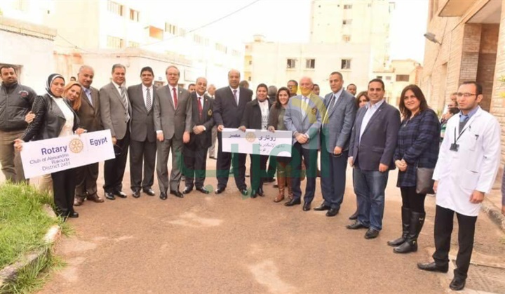 افتتاح قسم "العناية المتطورة" بمستشفى صدر كرموز بحضور رموز المجتمع السكندرى
