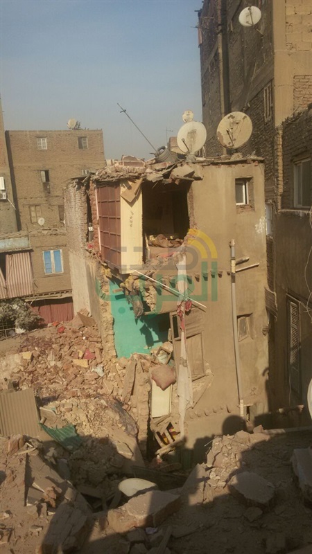 بالصور.. التفاصيل الكاملة لحادث انهيار 3 عقارات بـ«روض الفرج»