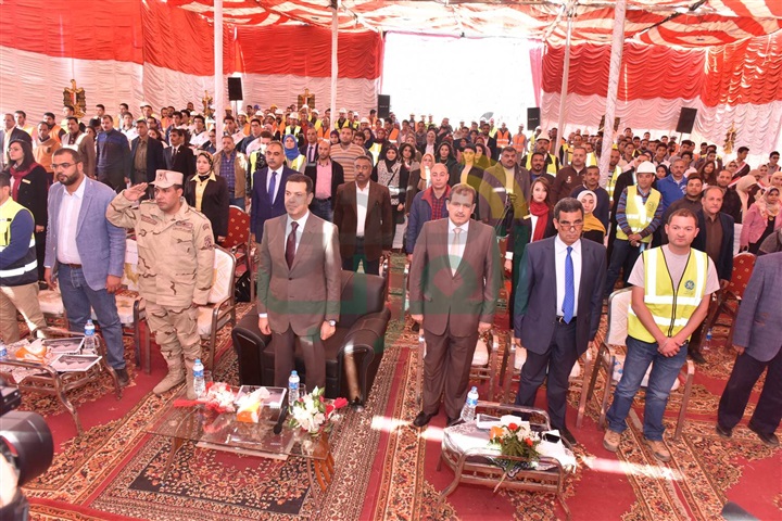 محافظ أسيوط يشهد انطلاق مبادرة دعم المشروعات القومية بمحطة كهرباء غرب أسيوط