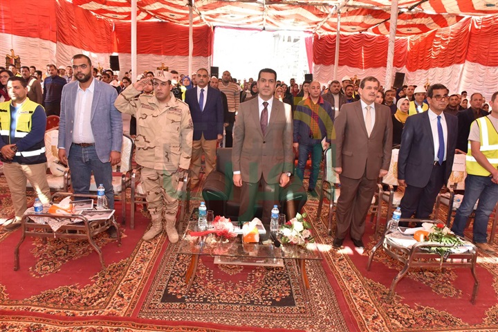 محافظ أسيوط يشهد انطلاق مبادرة دعم المشروعات القومية بمحطة كهرباء غرب أسيوط