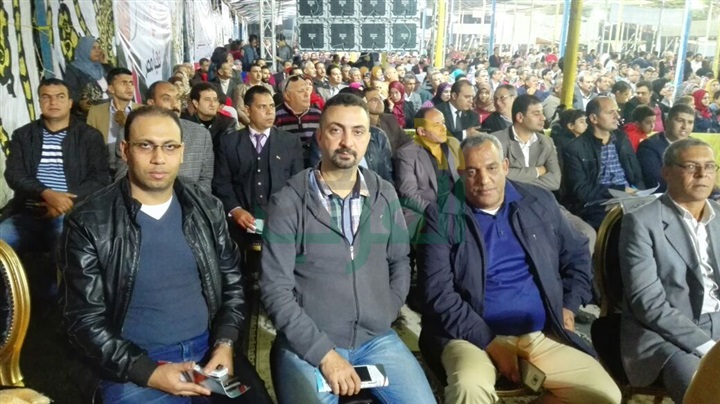 بالصور... بدء فعاليات مؤتمر "كلنا معاك من أجل مصر" بكفر الشيخ