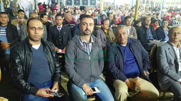 بالصور... بدء فعاليات مؤتمر "كلنا معاك من أجل مصر" بكفر الشيخ
