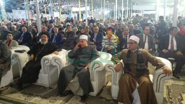بالصور... بدء فعاليات مؤتمر "كلنا معاك من أجل مصر" بكفر الشيخ