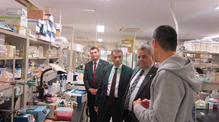 القاضي أول رئيس لجامعة بنها فى اليابان 