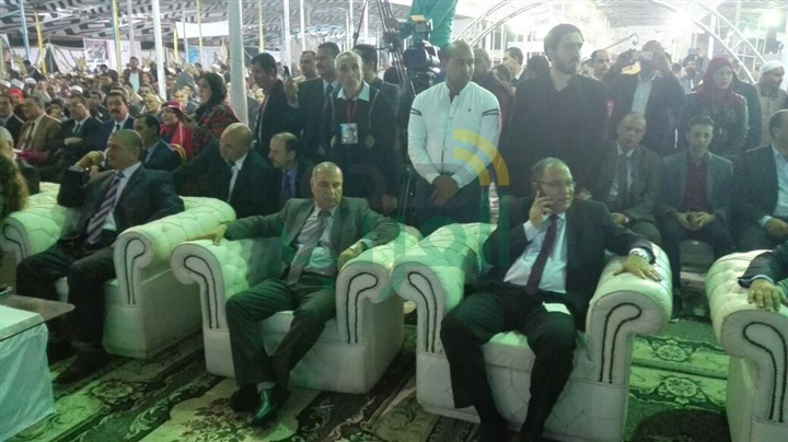 بالصور... بدء فعاليات مؤتمر "كلنا معاك من أجل مصر" بكفر الشيخ