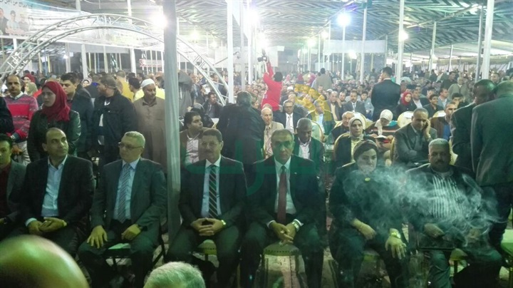 بالصور... بدء فعاليات مؤتمر "كلنا معاك من أجل مصر" بكفر الشيخ