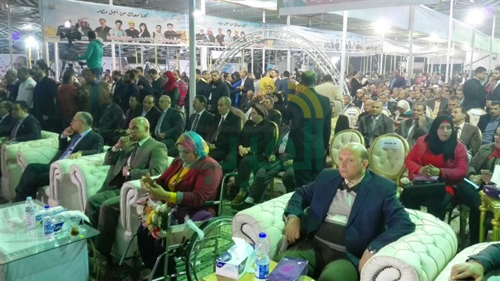 بالصور... بدء فعاليات مؤتمر "كلنا معاك من أجل مصر" بكفر الشيخ