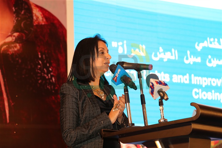 مايا مرسي عام المرأة المصرية 2017 بدأ بخروج الاستراتيجية الوطنية لتمكين المرأة 2030