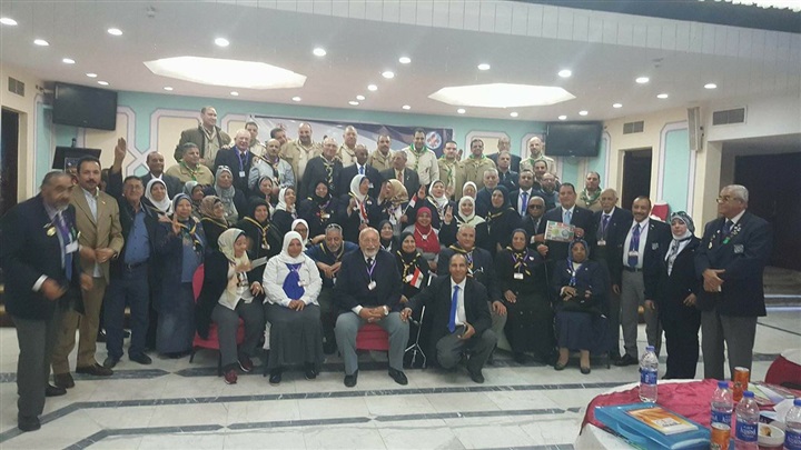 بالصور.. رواد كشافة "بيلا" يشاركون فى المؤتمر الكشفي الـ20 بالجيزة 