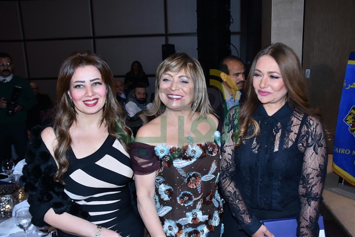بالصور.. تكريم ليلى علوي وشريف منير وإلهام شاهين بحفل انارويل النيل‎‏  