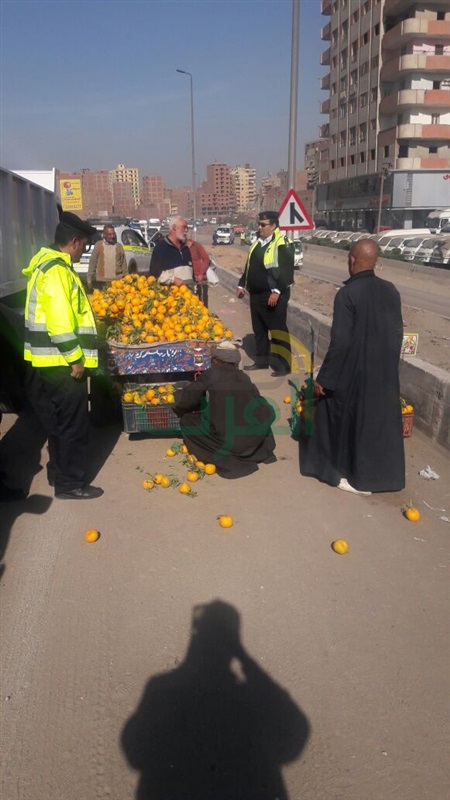 مدير الإدارة العامة للمرور يواصل حملات إزالة «تعديات الدائرى»