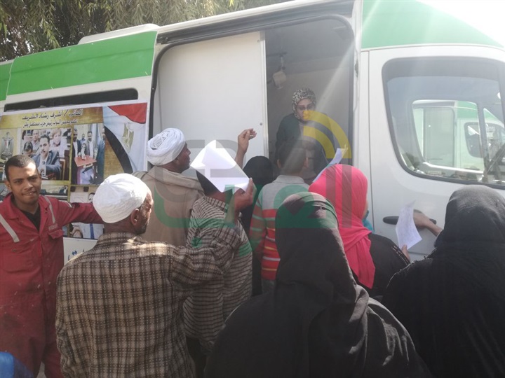 علاج 447 مواطنا بالمجان بقوافل "مستقبل وطن" و"علشان تبنيها" بقنا