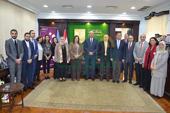  "برتوكول تعاون بين جامعة الاسكندرية و"ايتيدا" لتدريب الطلاب في مجالات متعددة 