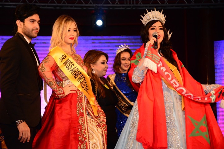 المغربية شيرين حسني تتوج بلقب ملكة جمال العرب 2018