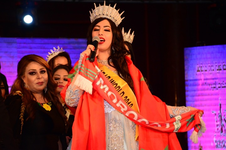 المغربية شيرين حسني تتوج بلقب ملكة جمال العرب 2018