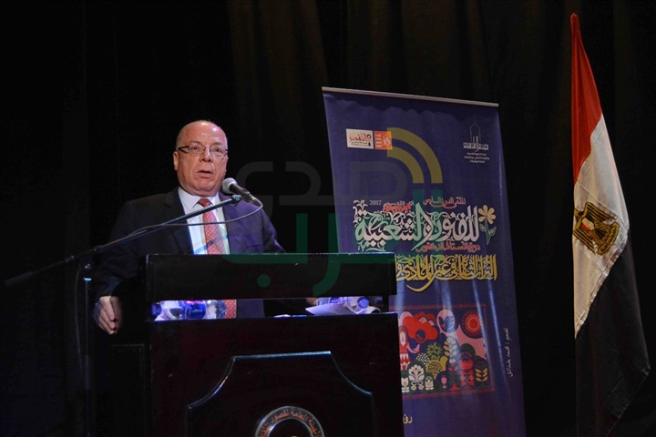  بالصور..  وزير الثقافة ومحافظ الأقصر يفتتحان الملتقي الدولى للفنون الشعبية 