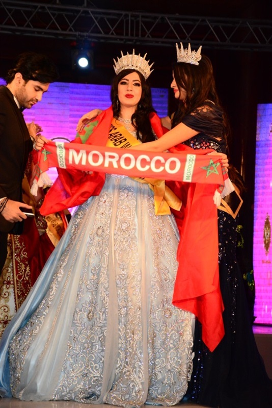 المغربية شيرين حسني تتوج بلقب ملكة جمال العرب 2018