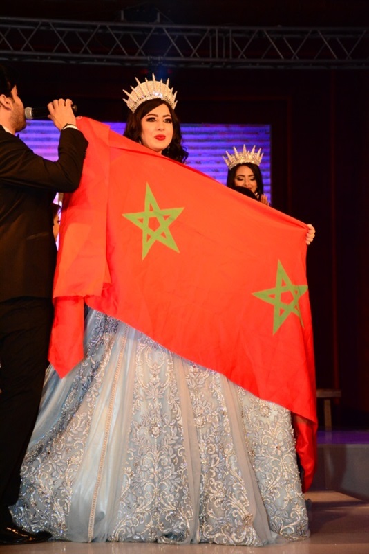 المغربية شيرين حسني تتوج بلقب ملكة جمال العرب 2018