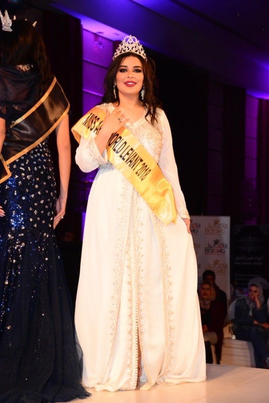 المغربية شيرين حسني تتوج بلقب ملكة جمال العرب 2018