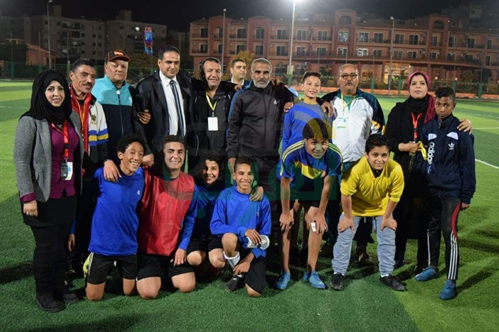 التعليم تكرم الطلاب الفائزين فى بطولة الجمهورية لكرة القدم الخماسية للصم وضعاف السمع
