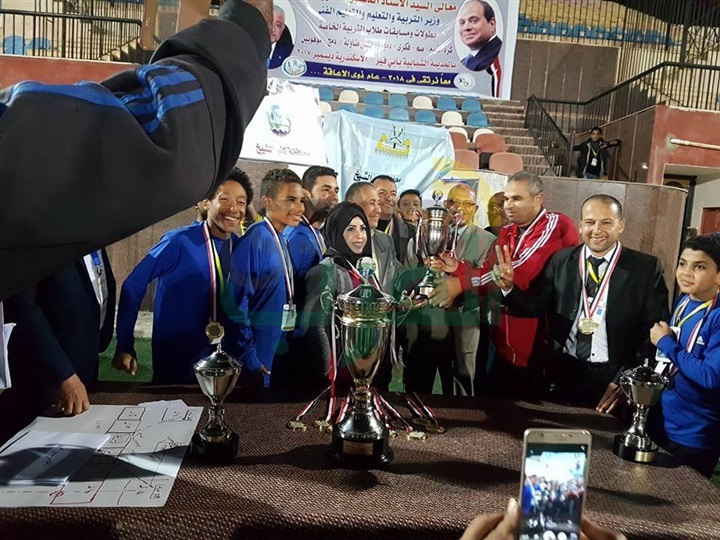 بالصور.. فوز طلاب كفر الشيخ للدمج والموهوبين بكأس الجمهورية للكرة الخماسية