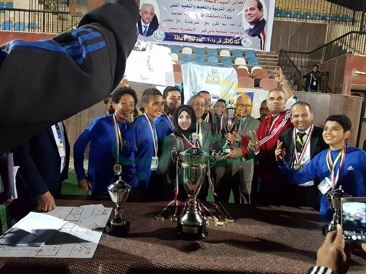 بالصور.. فوز طلاب كفر الشيخ للدمج والموهوبين بكأس الجمهورية للكرة الخماسية