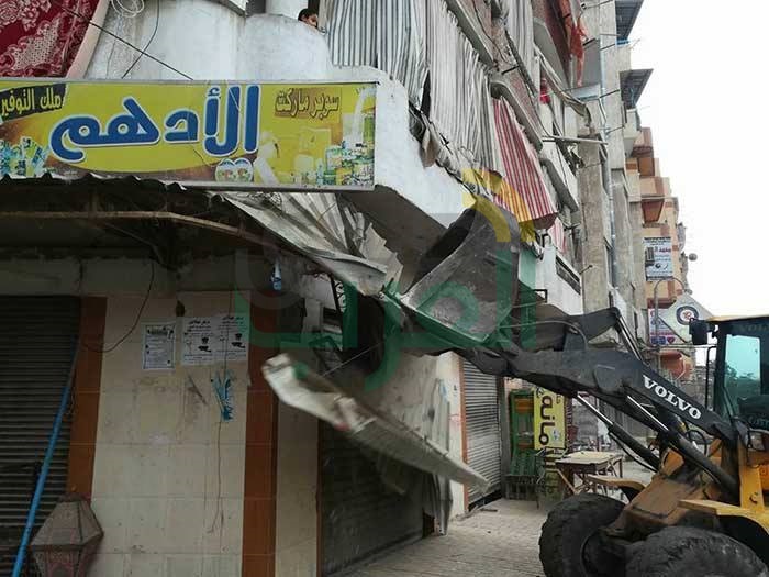 حملة أمنية موسعة لإعادة الانضباط والقضاء على المخالفات بمنطقة سكينة بالأسكندرية